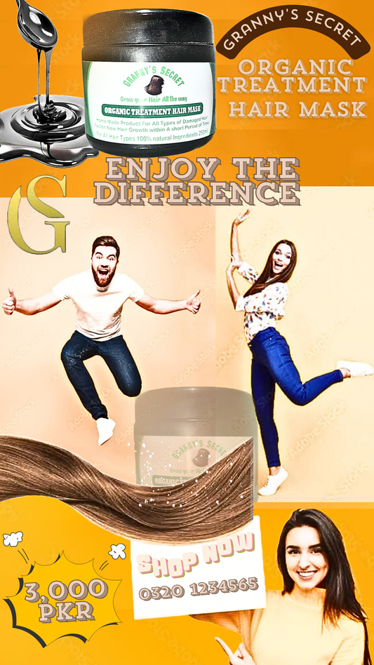 Granny's secret organic treatment hair mask