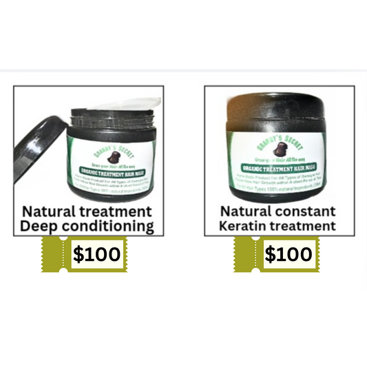 Granny’s Secret Organic Hair Mask – Stop Hair Fall & Regrow Hair Naturally"