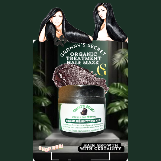 Granny’s Secret Organic treatment Hair Mask – The Ultimate Natural Revival for Luxurious Hair