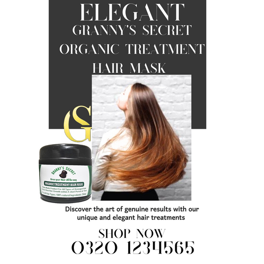 Granny’s Secret Organic treatment Hair Mask – Revive, Strengthen & Transform Your Hair Naturally