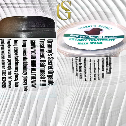 Granny’s Secret Organic Hair Mask – Advanced Hair Repair & Growth Treatment