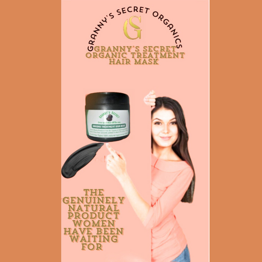 Granny’s Secret Organic Treatment Hair Mask – Natural Hair Repair & Growth Treatment