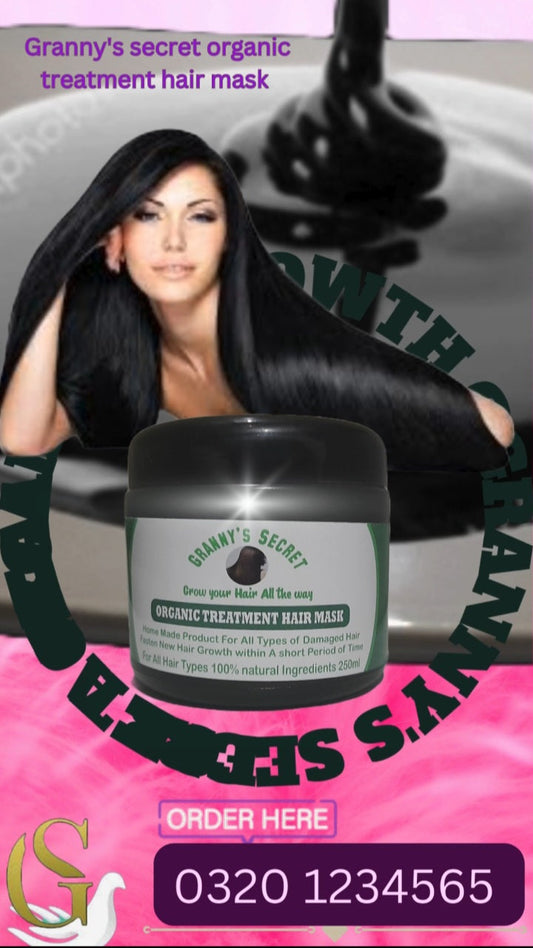 Best Organic Hair Mask for Hair Growth, Hydration & Frizz Control