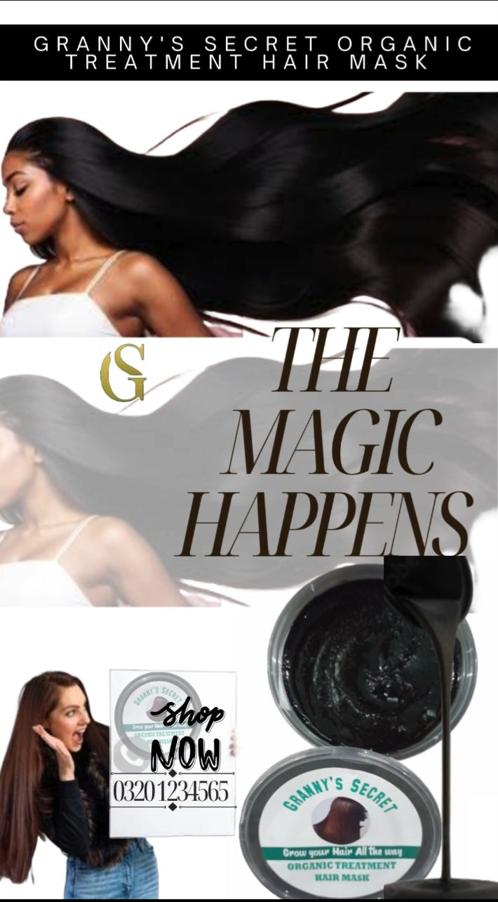 Best Organic Hair Mask for Hair Growth, Hydration & Frizz Control