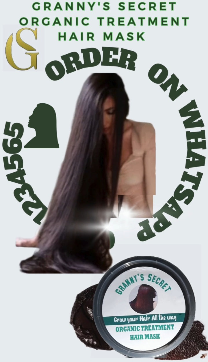 Best Organic Hair Mask for Hair Growth, Hydration & Frizz Control