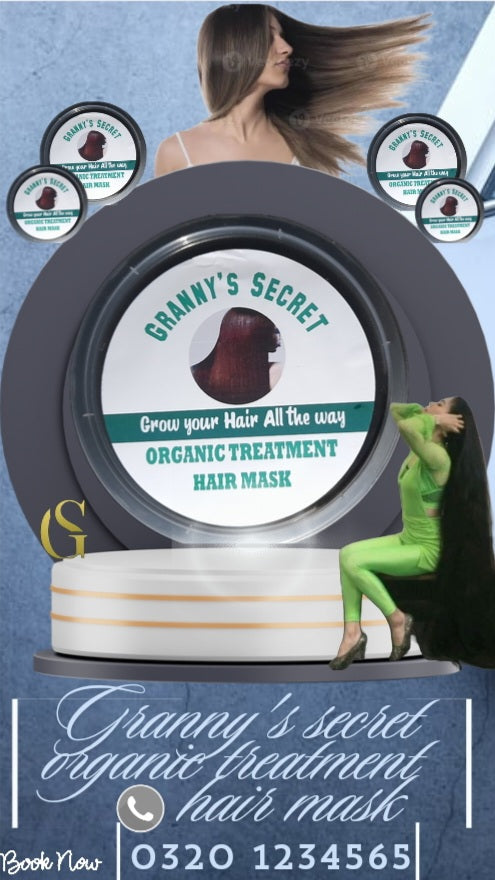 Best Organic Hair Mask for Hair Growth, Hydration & Frizz Control