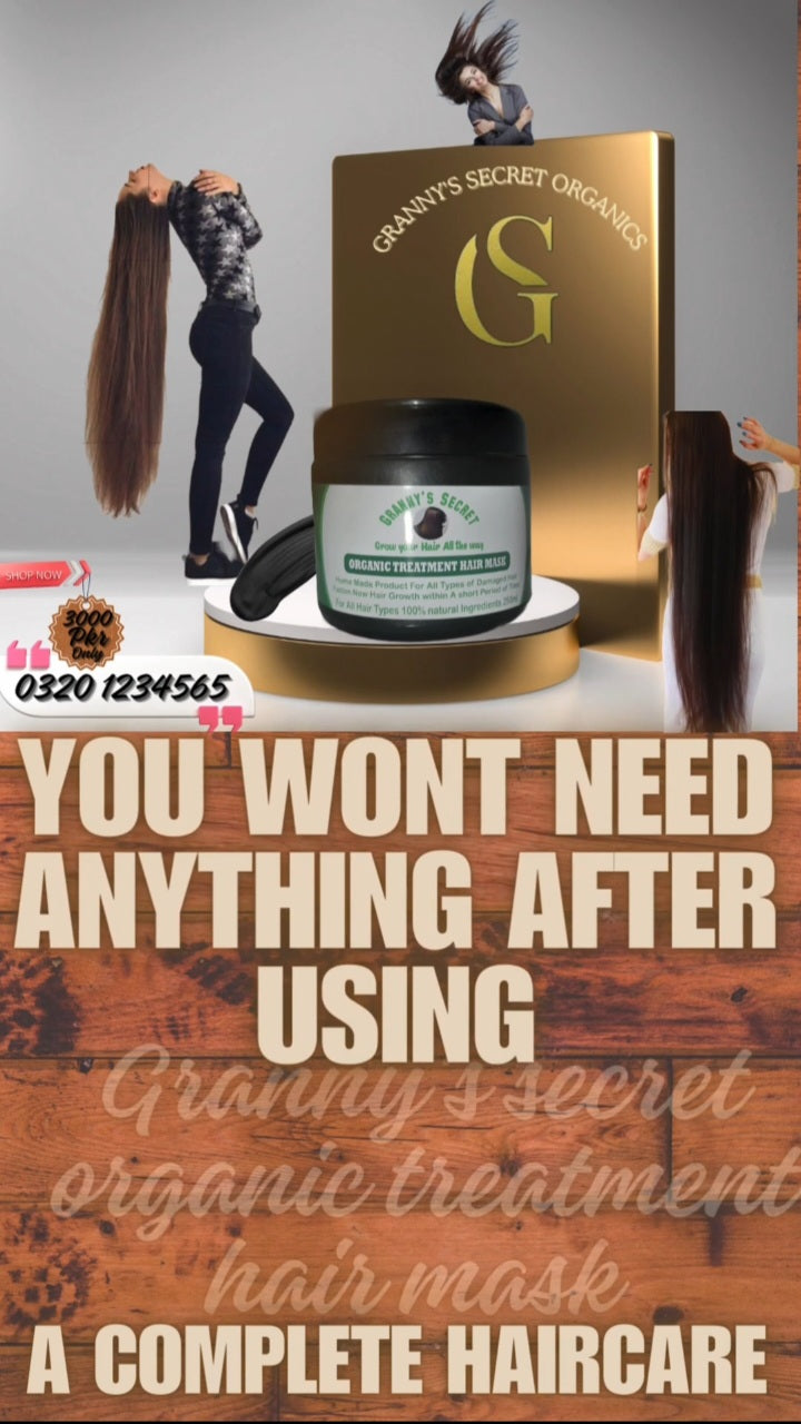 Best Organic Hair Mask for Hair Growth, Hydration & Frizz Control