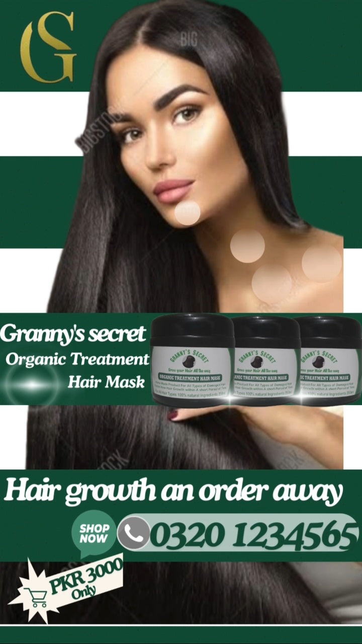 Best Organic Hair Mask for Hair Growth, Hydration & Frizz Control