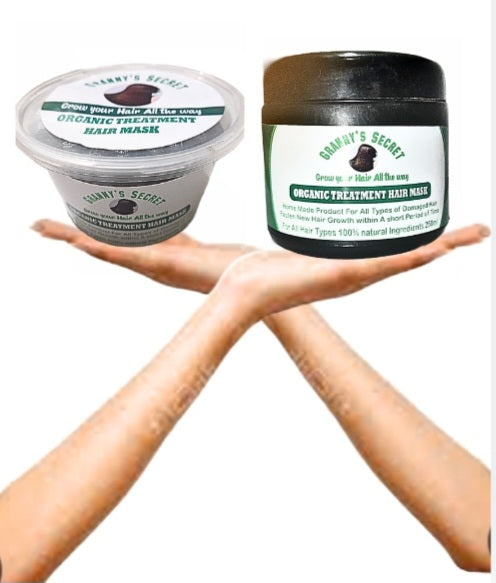 Dual packaging Revitalize,rejuvenate, and deep conditioning natural product