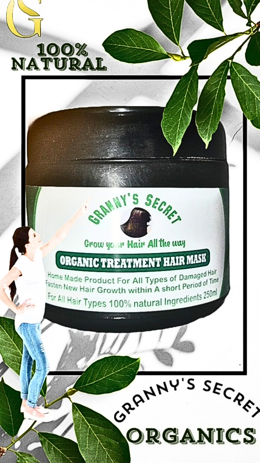Granny's Secret Organic Treatment Hair Mask
