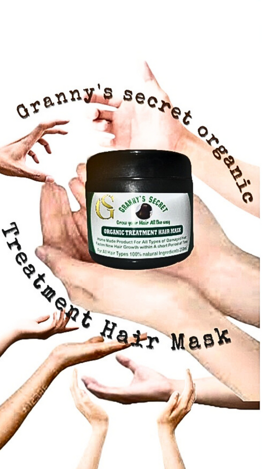 Revitalize Your Hair with Our Irresistible Organic Growth Mask |Granny's Secret organic treatment hair mask"