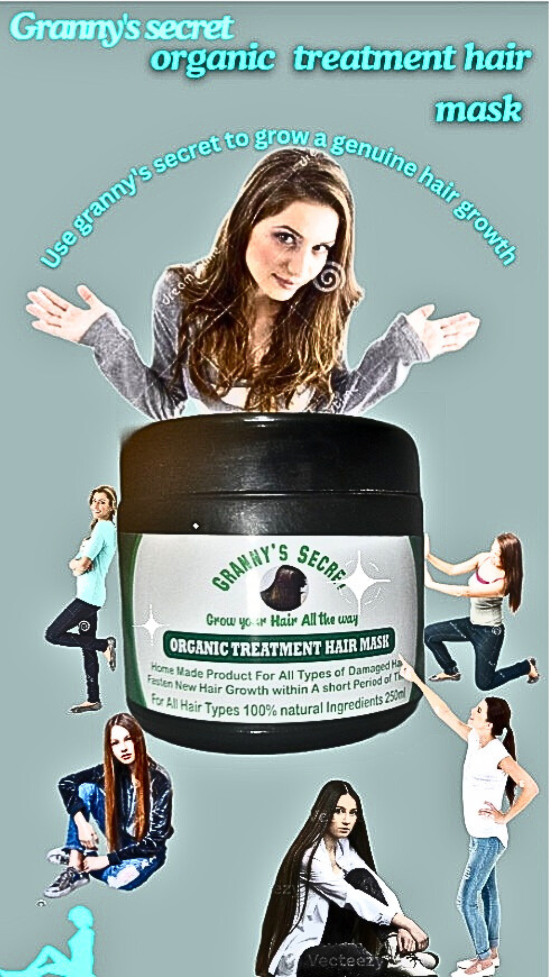 Granny's secret organic treatment hair mask