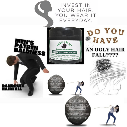 Granny’s Secret Organic treatment Hair Mask – Nature’s Elixir for Stronger, Thicker Hair