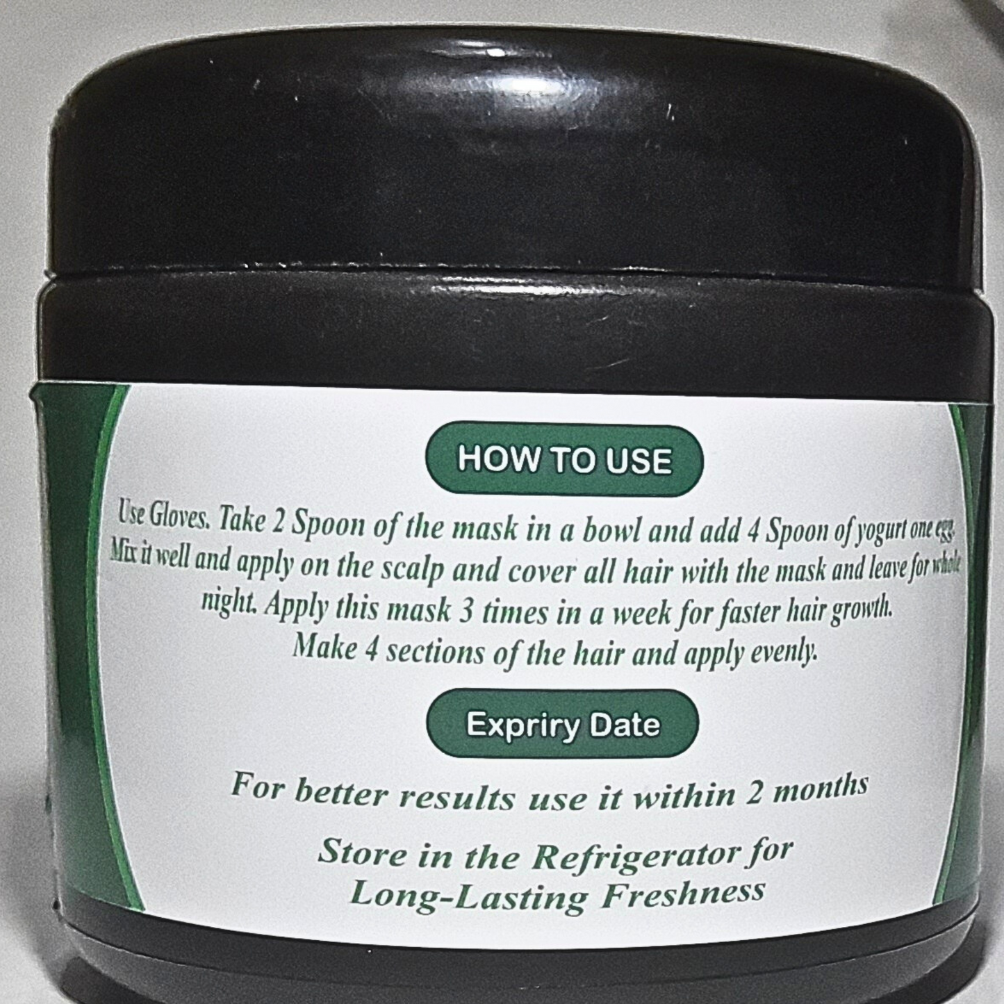 Granny's Secret Organic Hair Mask – Deep Nourishment for Stronger Hair