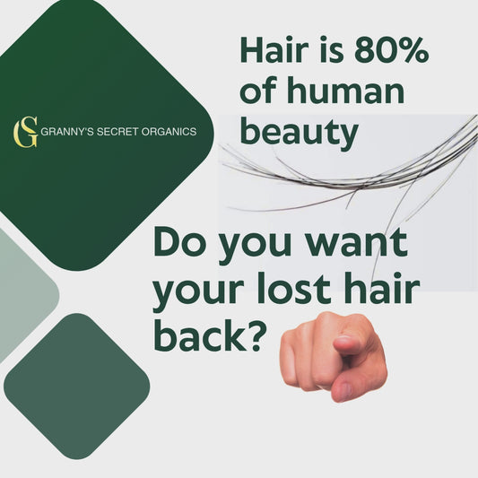 Granny’s Secret Organic Treatment Hair Mask – Natural Hair Regrowth in 90 days & Repair Solution
